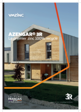 AZENGAR 3R, le zinc 100 % recyclé